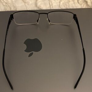 MOREL FRANCE Stylish Black Eyeglasses